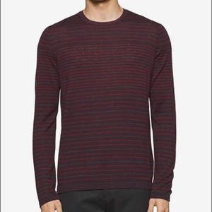 Men’s Calvin Klein Jagged Striped Sweater Italian
